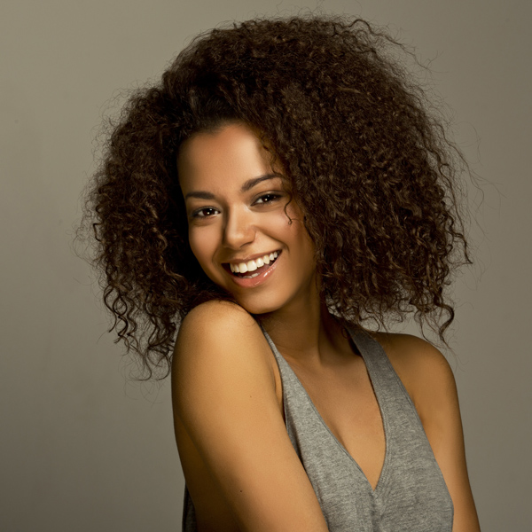 smiling woman